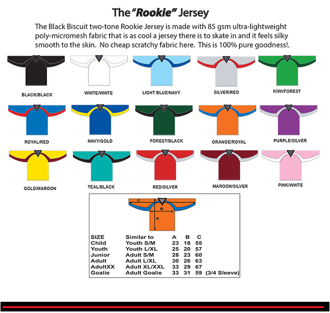 Black Biscuit Sublimated Referee Hockey Jersey (Sr  