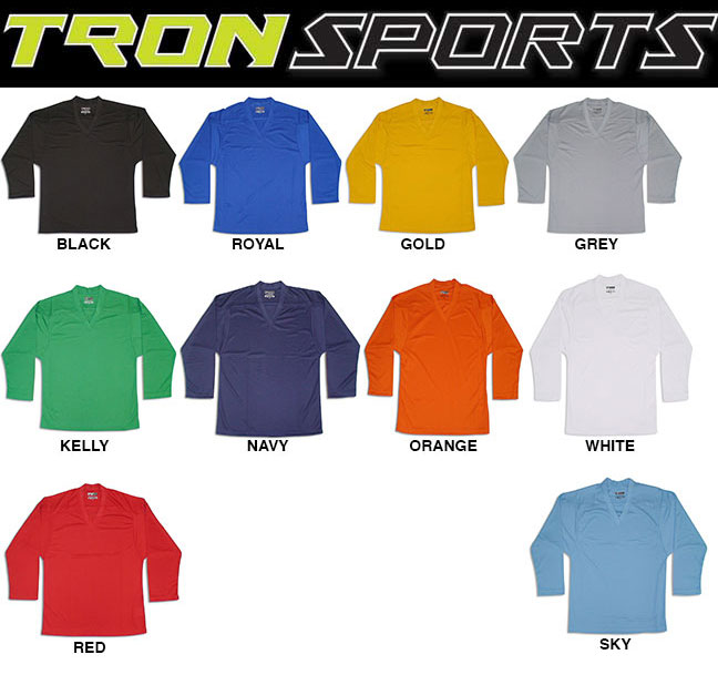 TRON SPORTS hockey jerseys and socks at 